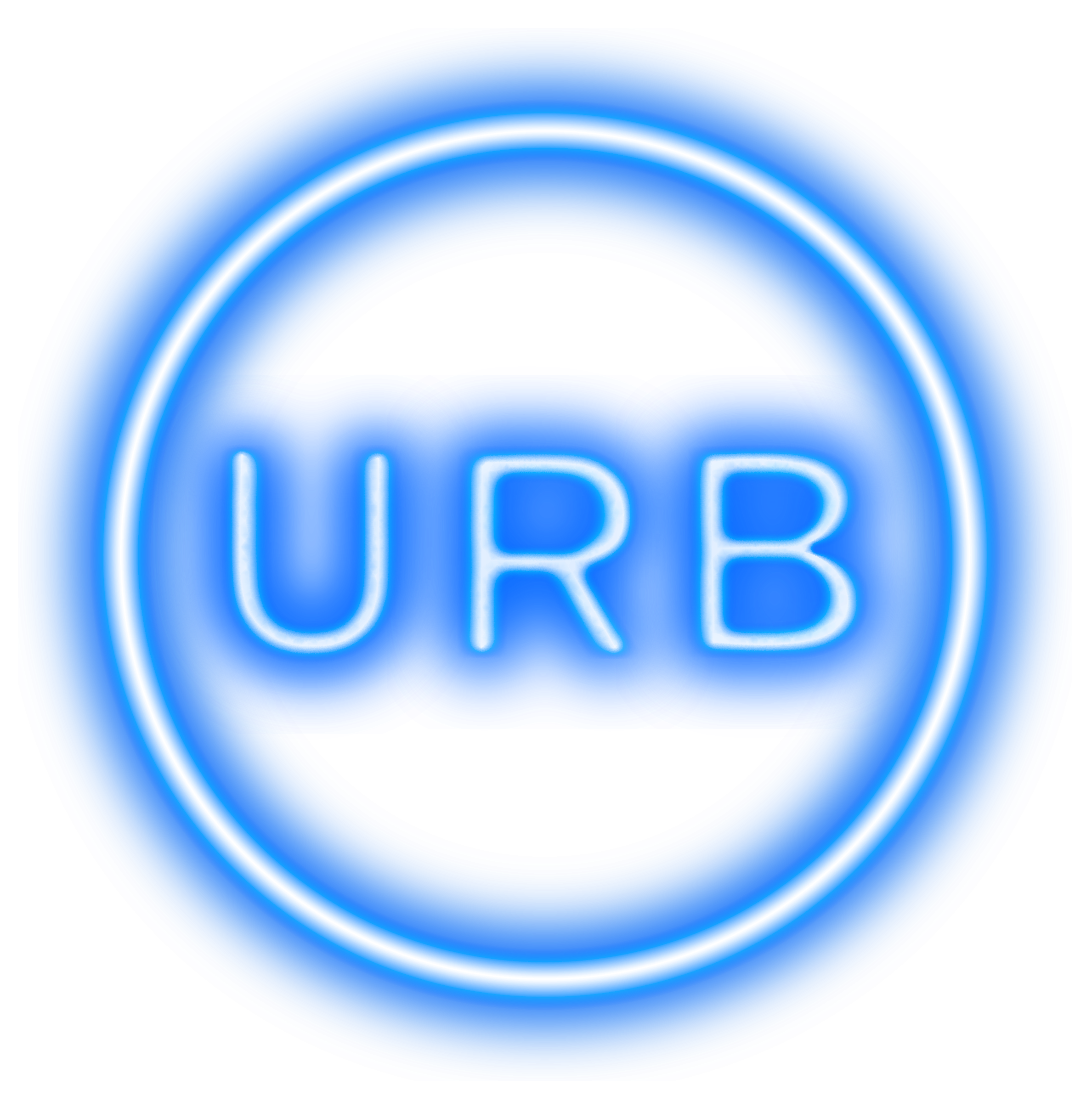 URB logo lapinakyva tausta